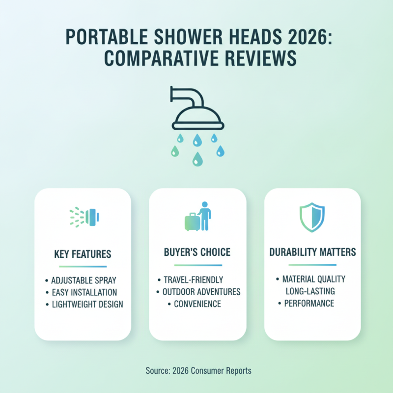 Best Portable Shower Head Options for 2026 Buyers Guide?