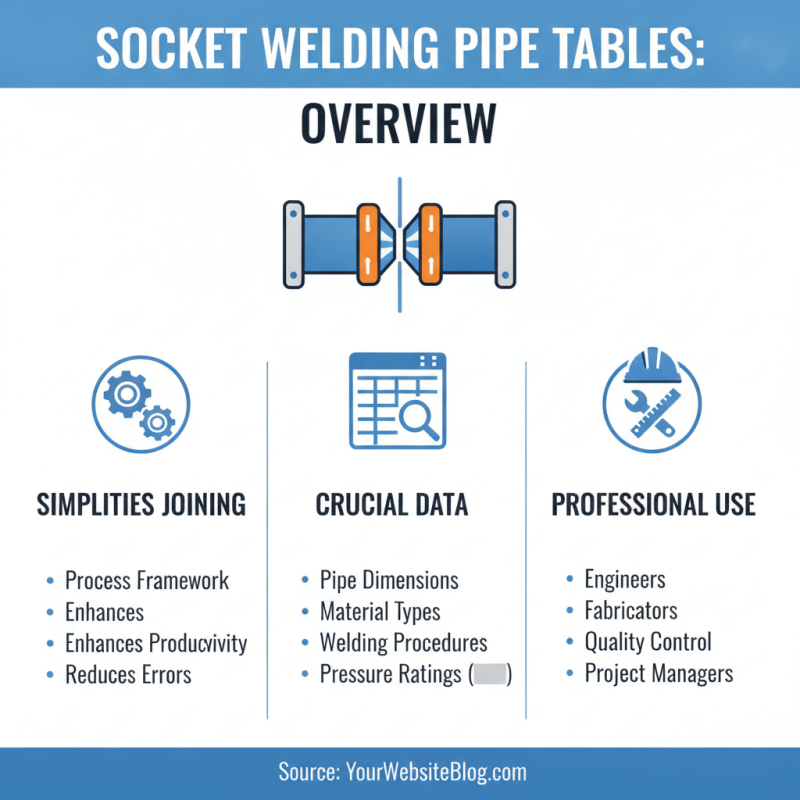 10 Essential Tips for Using Socket Welding Pipe Table Efficiently