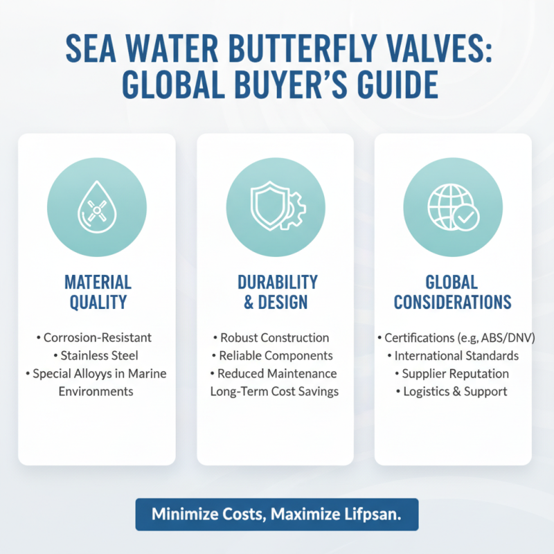Best Sea Water Butterfly Valve Options for Global Buyers?
