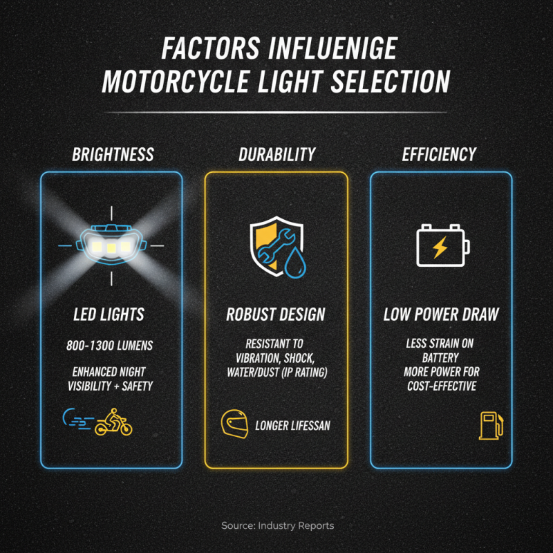 2026 Best Motorcycle Light Options for Global Buyers?