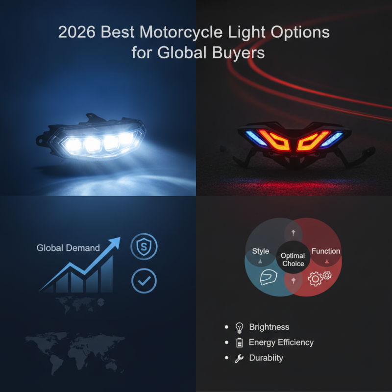 2026 Best Motorcycle Light Options for Global Buyers?