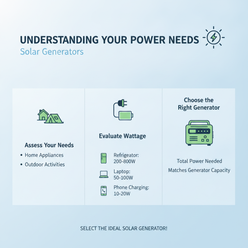 How to Choose the Best Power Solar Generator for Your Needs?