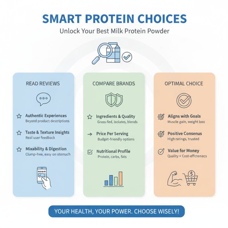 How to Choose the Best Milk Protein Powder for Your Needs?