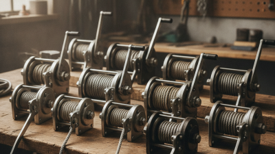 Top 10 Best Manual Winches for Easy Heavy Lifting Solutions?