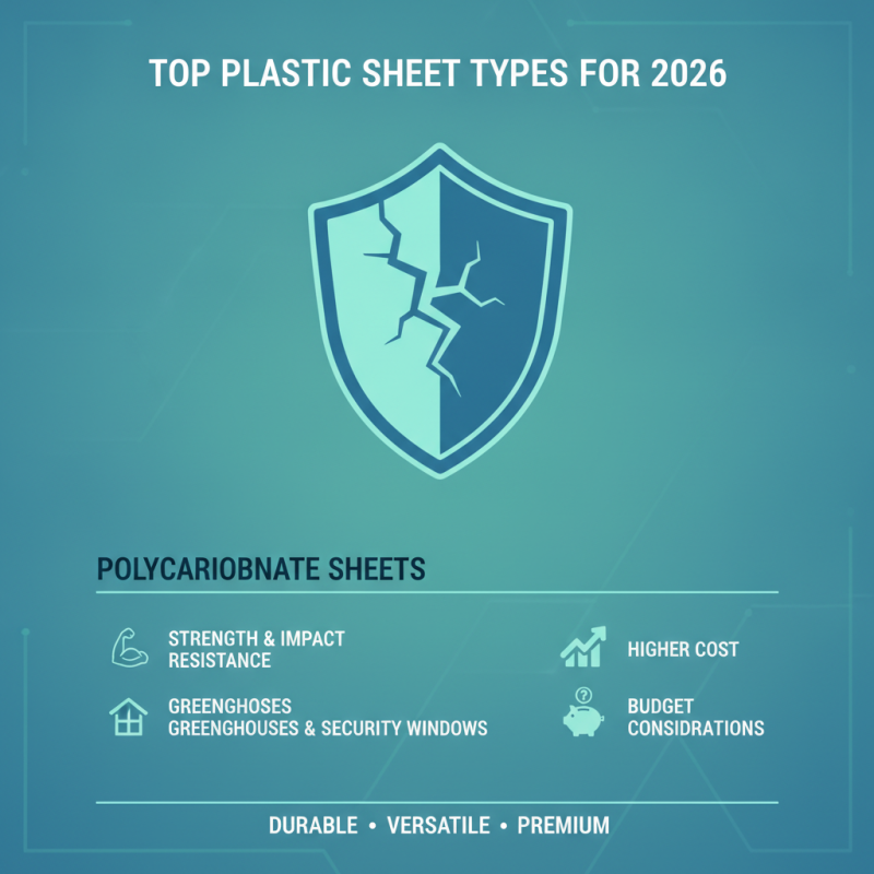 Top Plastic Sheet Types for 2026 What to Consider?