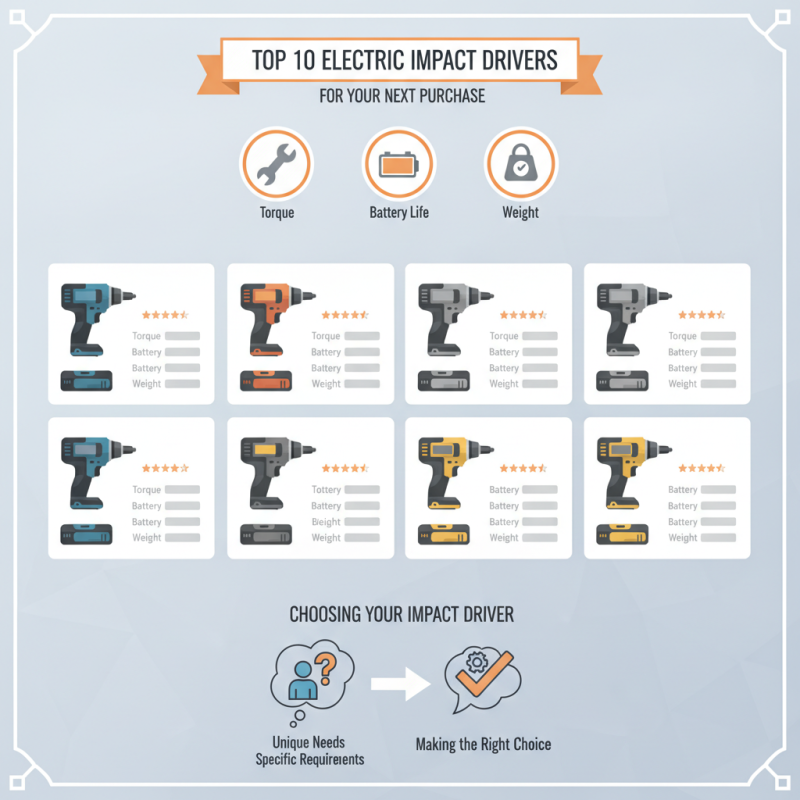 Top 10 Electric Impact Drivers for Your Next Purchase?