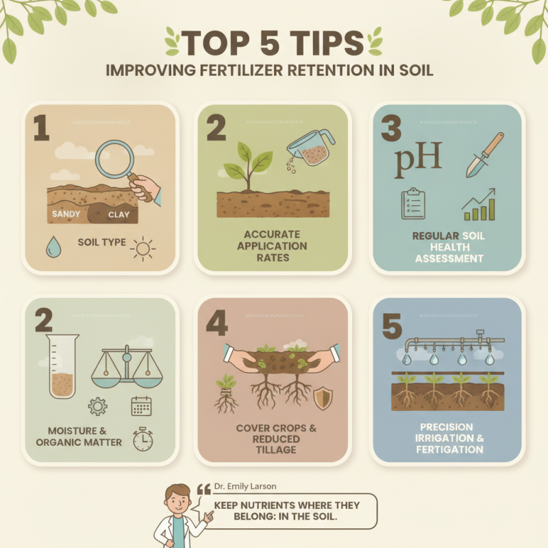 Top 5 Tips for Improving Fertilizer Retention in Soil