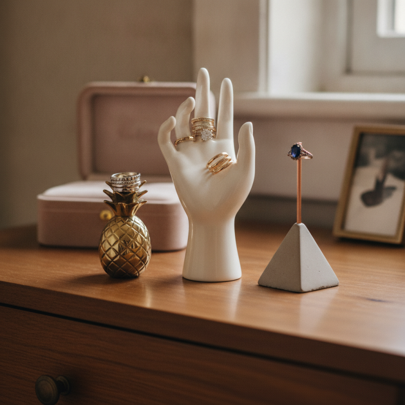 Why You Should Choose a Ring Holder for Your Jewelry?