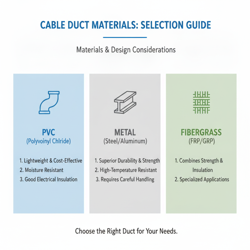 Best Cable Duct Solutions for Efficient Wiring Systems?