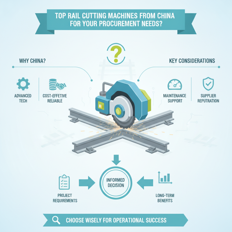 Top Rail Cutting Machines from China for Your Procurement Needs?