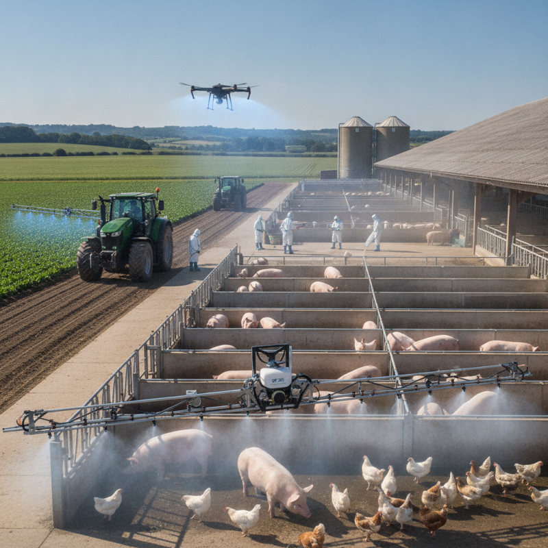 How to Effectively Disinfect Farms for Better Hygiene?