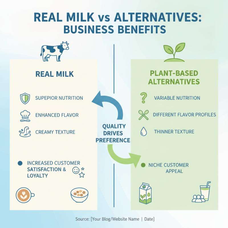 Why Choose Real Milk for Your Business Needs?