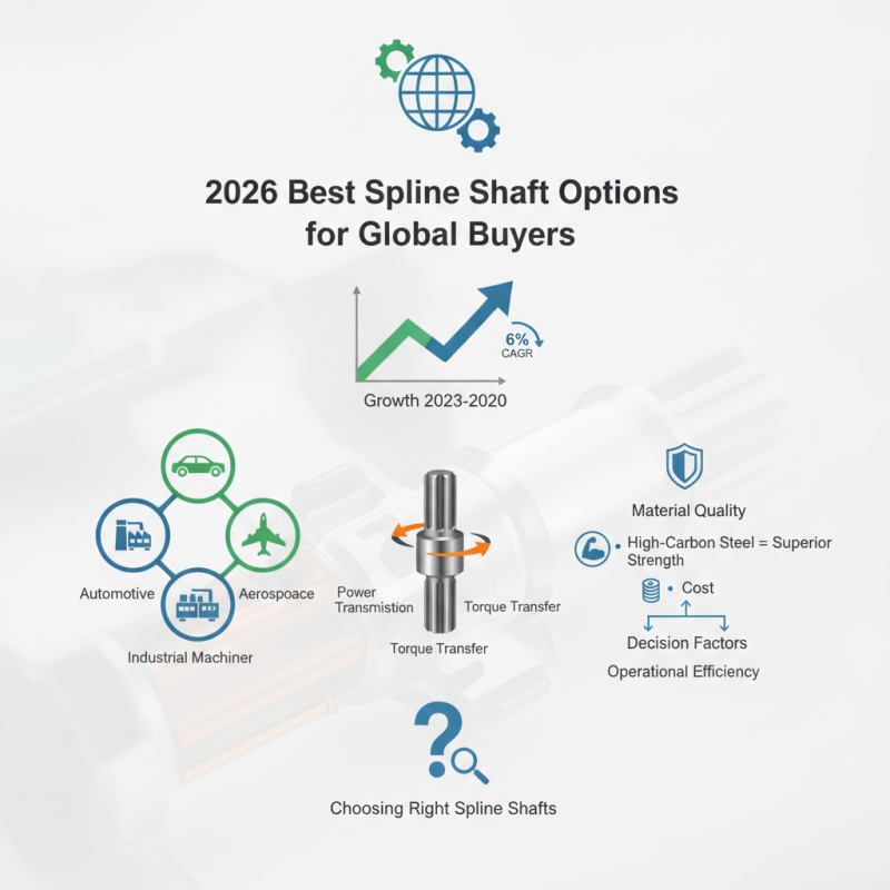 2026 Best Spline Shaft Options for Global Buyers?