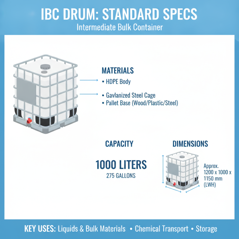 What is an IBC Drum and How to Choose the Right One?