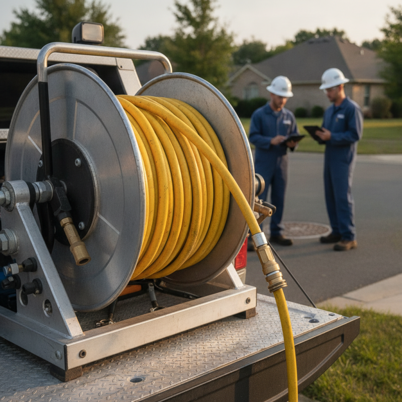 Why Choose Jetter Hose Reel for Efficient Drain Cleaning?