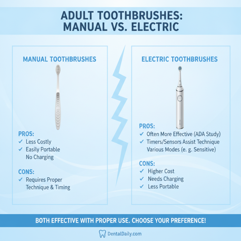 How to Choose the Best Adult Toothbrush for Your Needs?