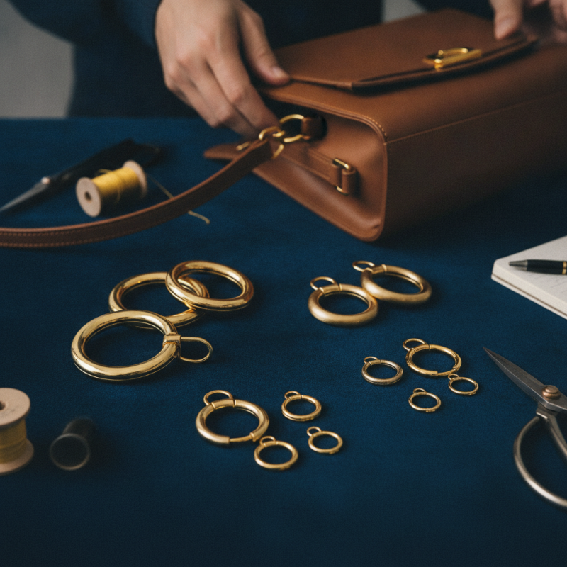 2026 How to Choose Kingming Gold D Rings for Bags?