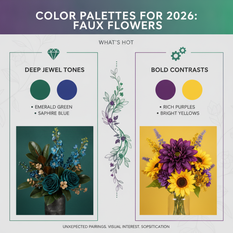 Top Faux Flowers Trends for 2026 What Buyers Need to Know