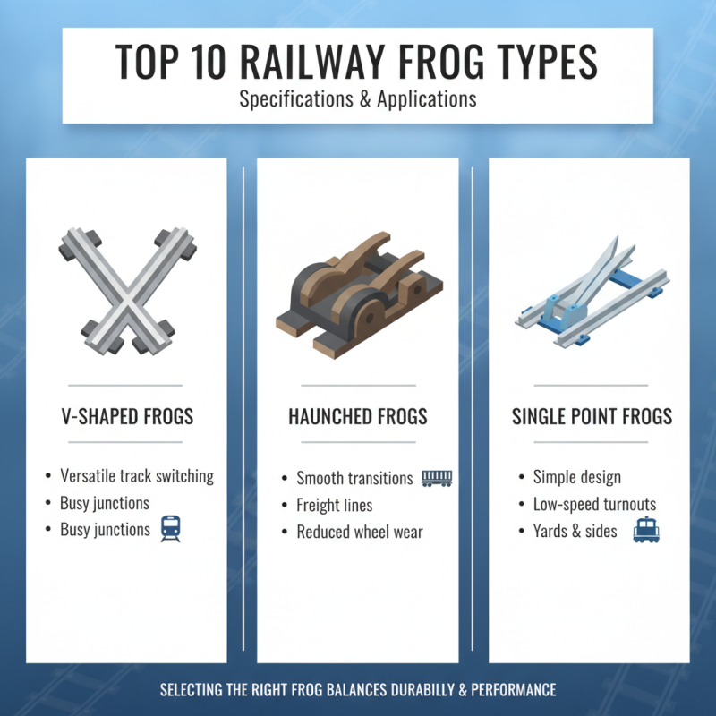 Top 10 Railway Frog Types for Global Buyers to Consider