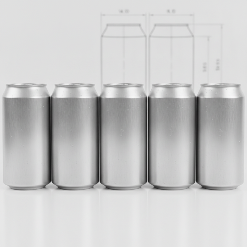 What Are the Dimensions of a 500ml Can in China?