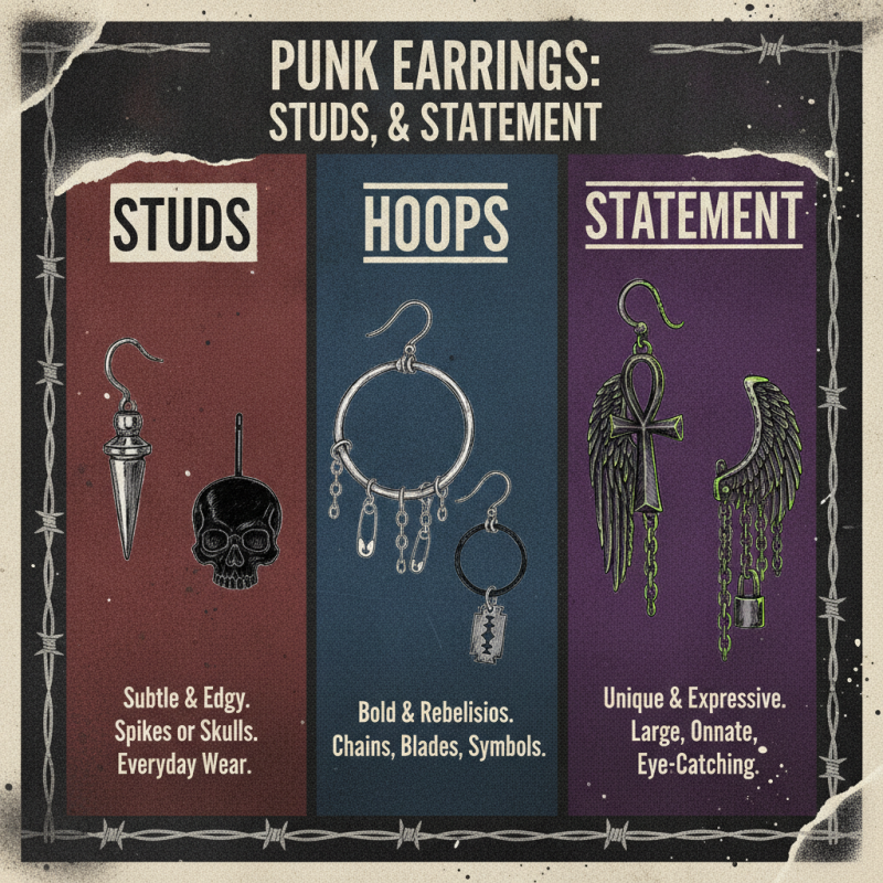 How to Choose the Best Punk Style Earrings for Your Look?