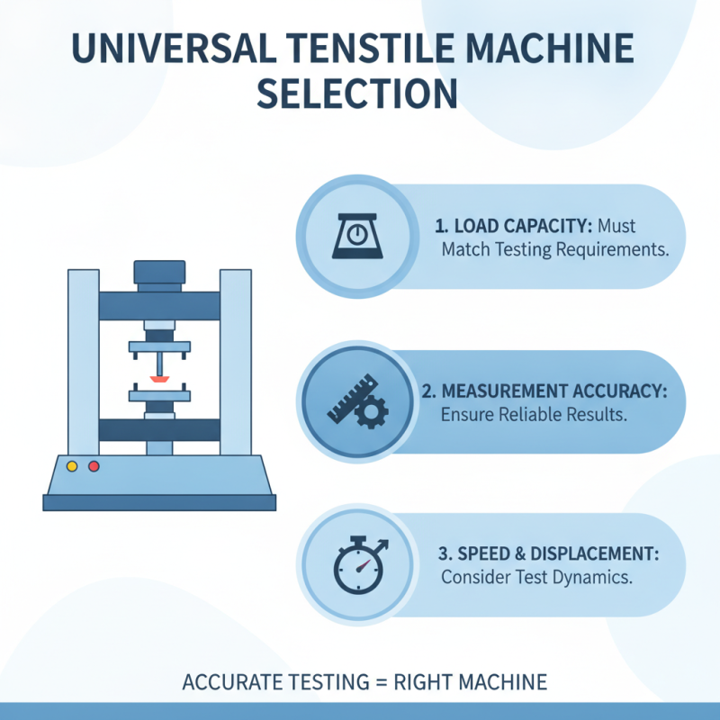 How to Choose the Right Universal Tensile Machine for Your Needs?