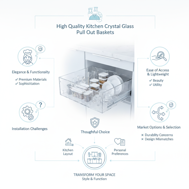 Digital Best High Quality Kitchen Crystal Glass Pull Out Basket Options?