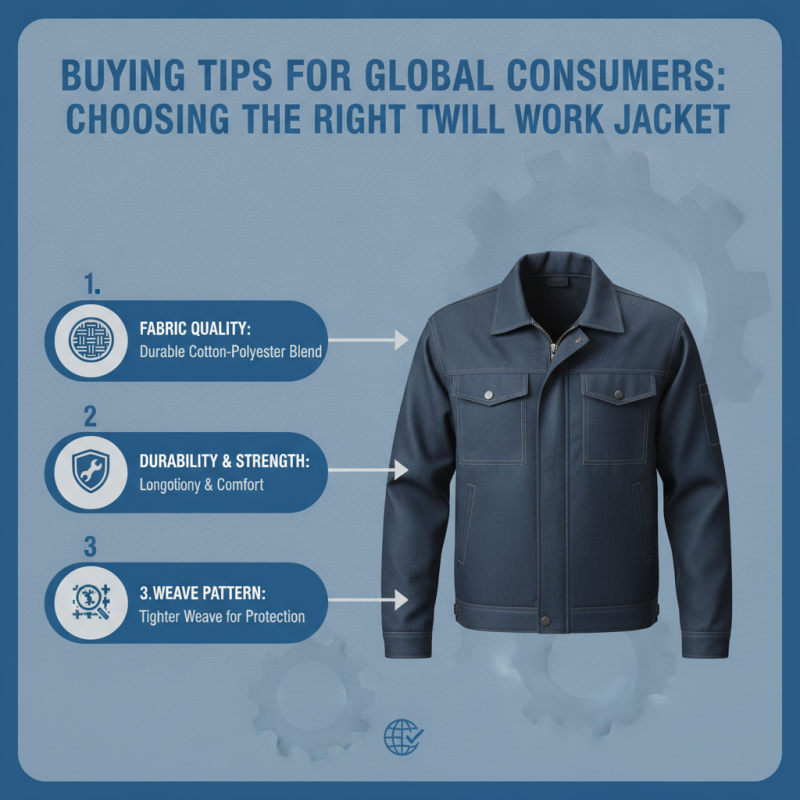 Best Twill Work Jacket for Global Buyers in 2026?