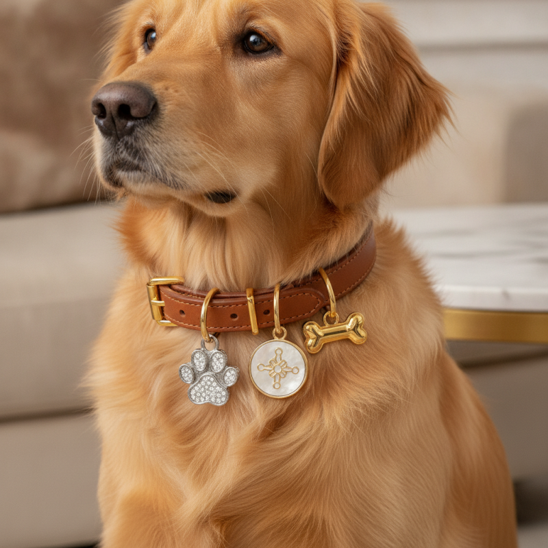 Luxury Dog Collar Charm Trends for High-End Pet Accessories?