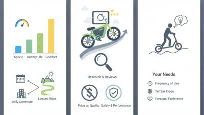 How to Choose the Best Electric Bicycle Scooter for Your Needs?