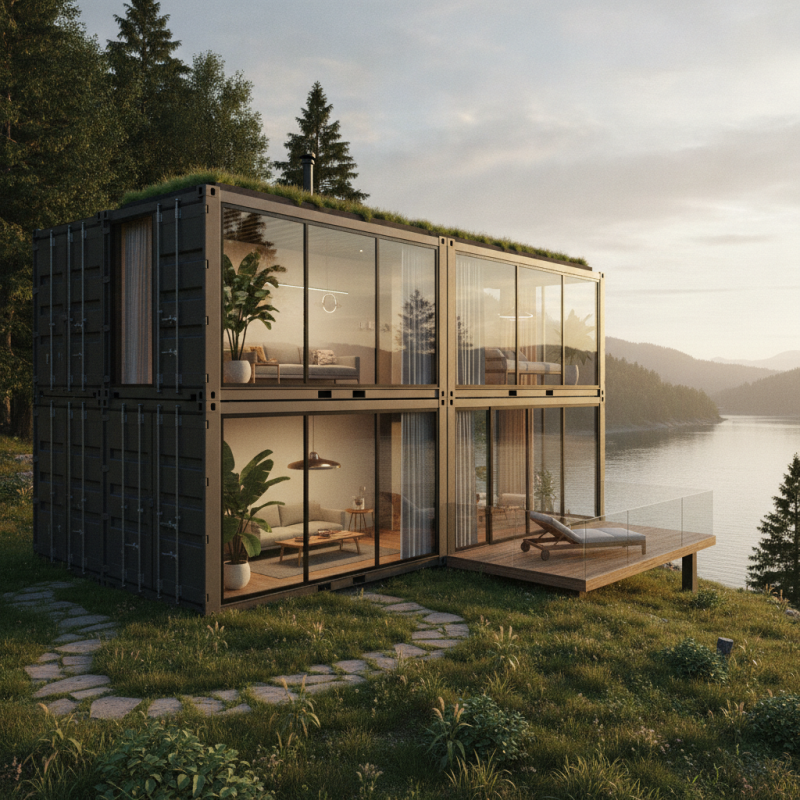 China Best Glass Container House Designs for Modern Living?