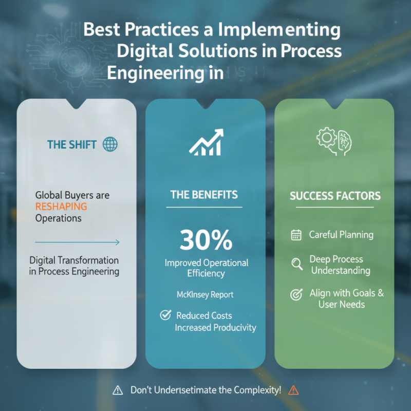 Digital Best Practices in Process Engineering for Global Buyers?