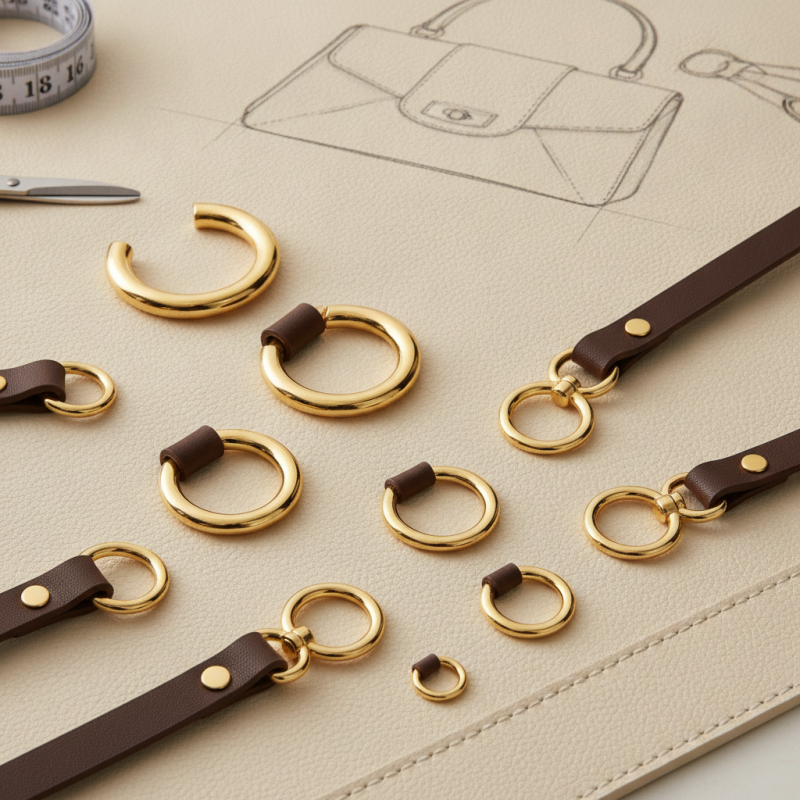 2026 How to Choose Kingming Gold D Rings for Bags?
