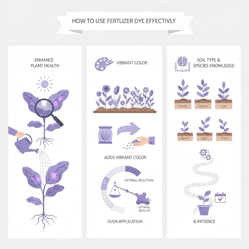 How to Use SUNRISE VIOLET Fertilizer Dyeing Effectively?