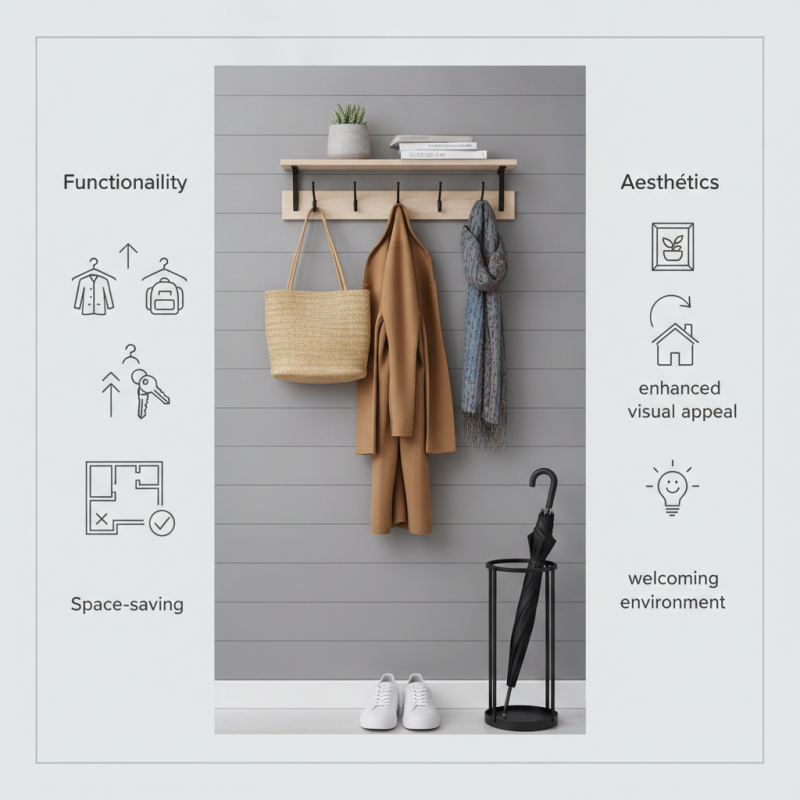 What is a Hallway Coat Rack Wall Mounted and Why Choose It?