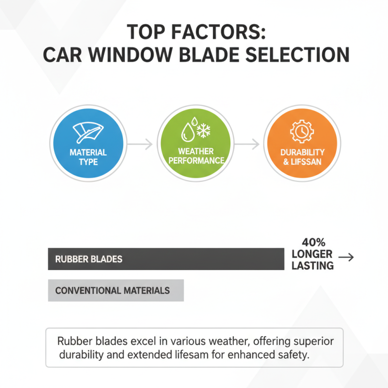 Top Car Window Blades for Global Buyers What to Consider
