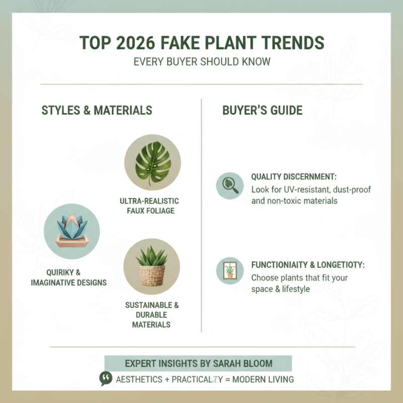 Top 2026 Fake Plant Trends Every Buyer Should Know?