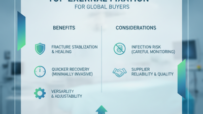 Top Benefits of External Fixation for Global Buyers?