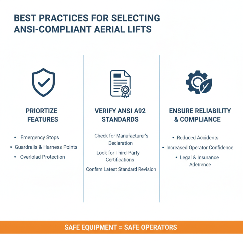 What Are the Key Ansi Aerial Lift Standards for Global Buyers?