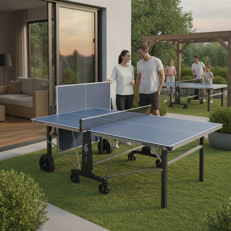 2026 How to Choose a Foldable Indoor Outdoor Ping Pong Table for Your Space?