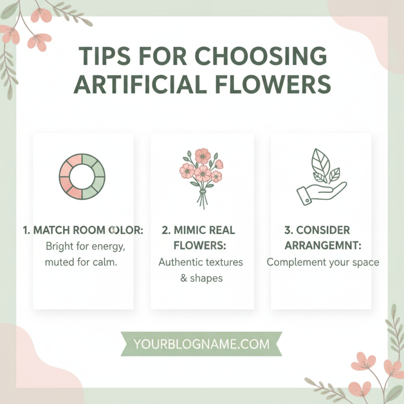2026 Best Artificial Flowers for Home Decoration Ideas?