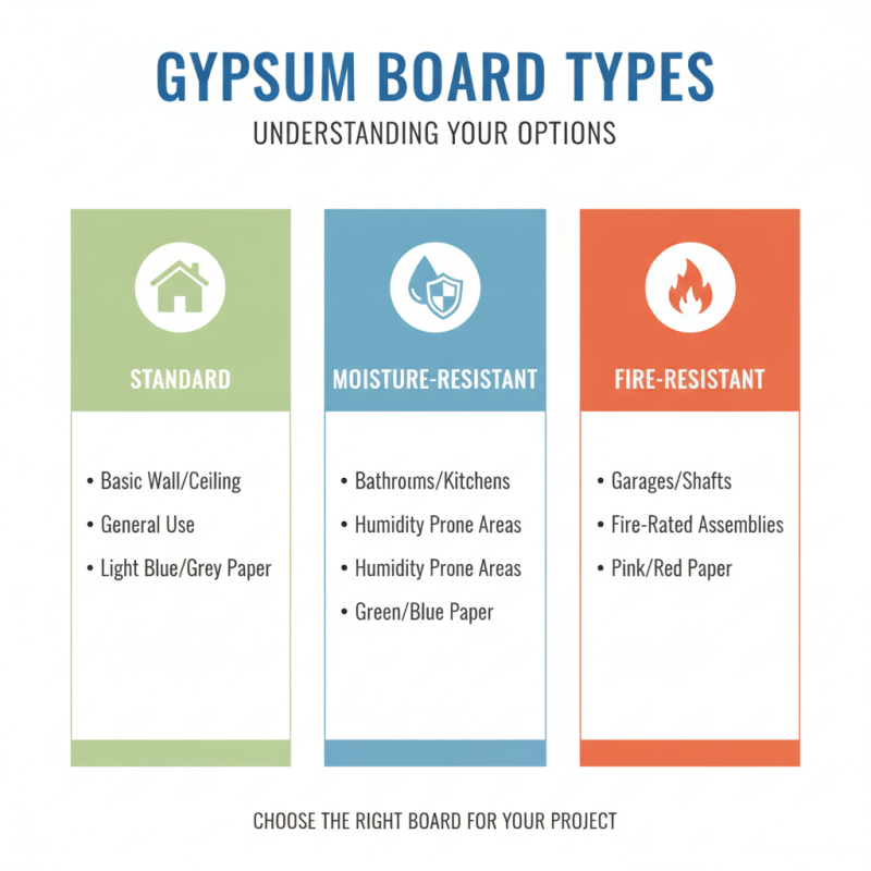 How to Choose the Best Gypsum Board for Your Project?