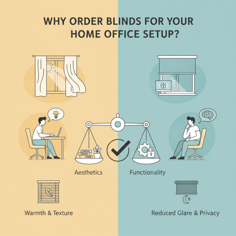 Why Order Blinds for Your Home Office Setup?