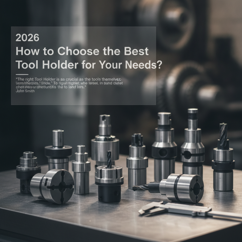 2026 How to Choose the Best Tool Holder for Your Needs?