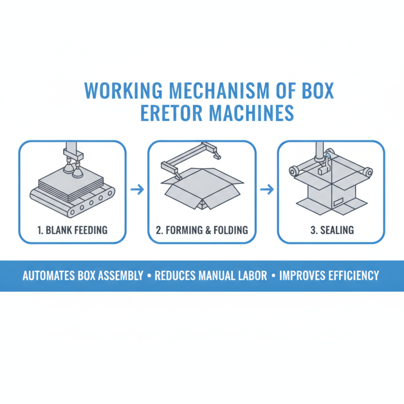 What is a box erector machine and how does it work?