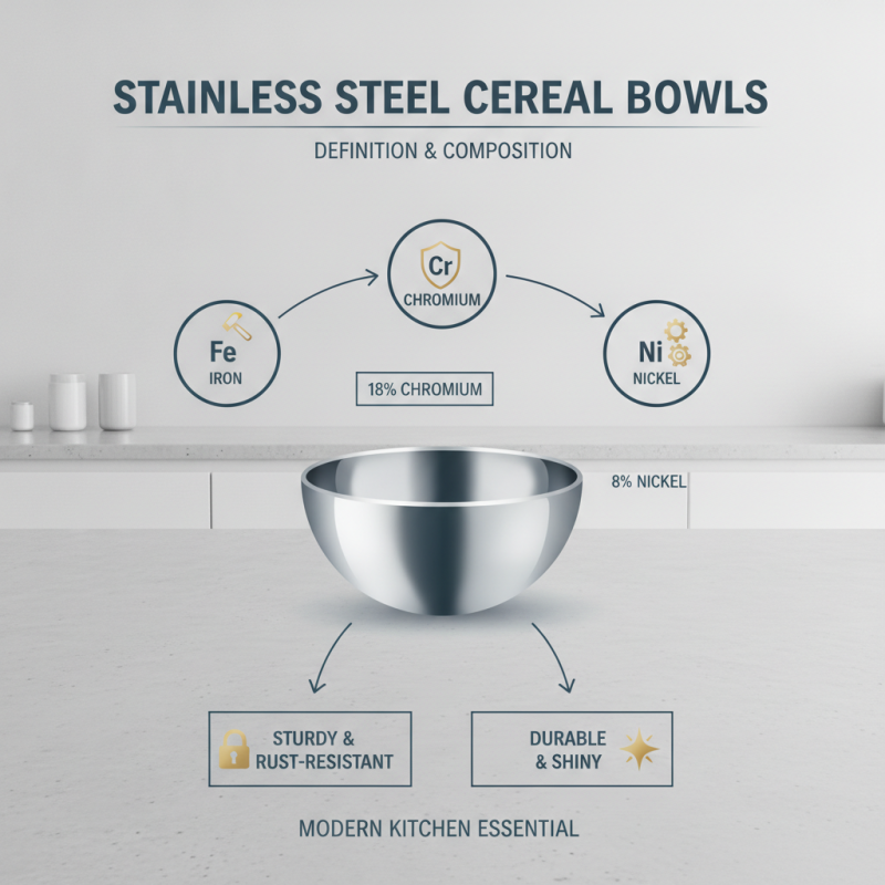 What is Stainless Steel Cereal Bowls and Why Choose Them?