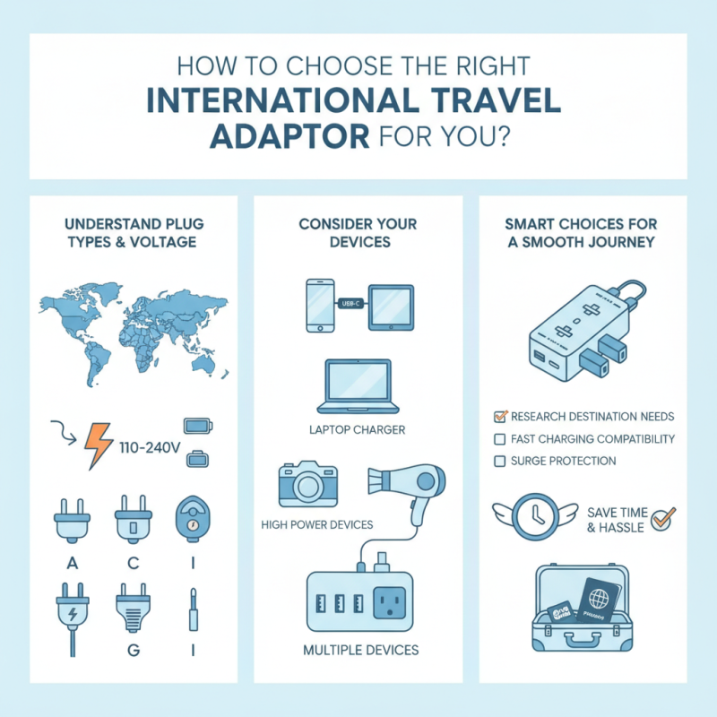 How to Choose the Right International Travel Adaptor for You?