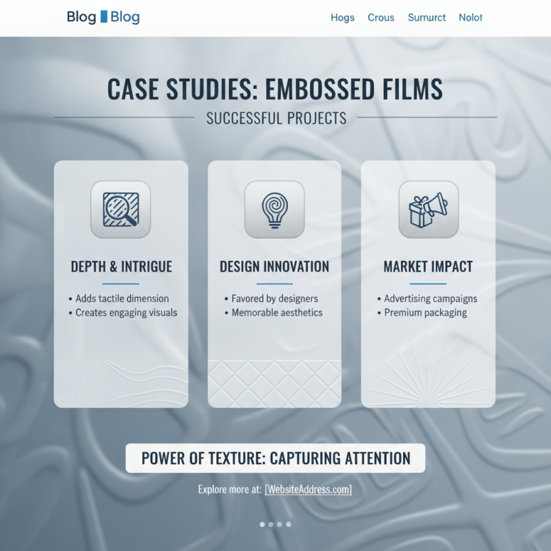 10 Best Embossed Films for Stunning Visuals in Your Projects