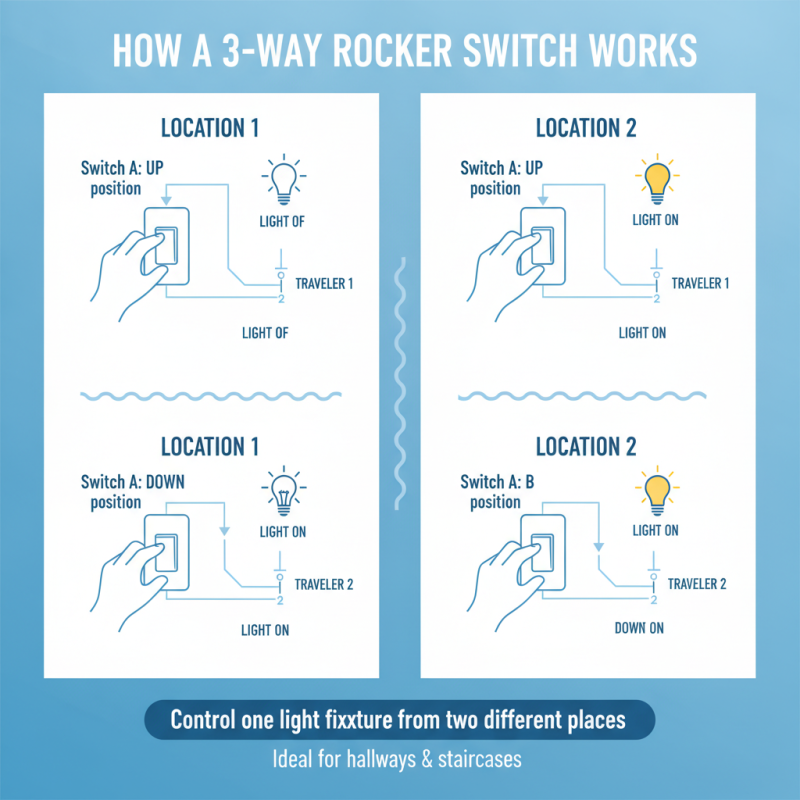 What is a 3 Way Rocker Switch and How Does It Work?