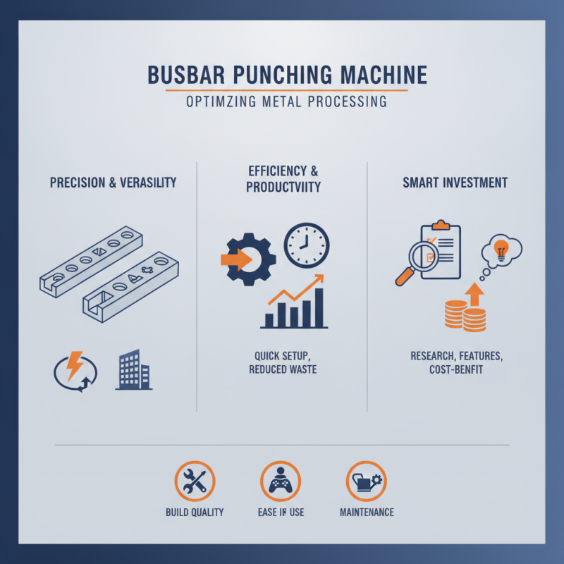 Best Busbar Punching Machine for Efficient Metal Processing?
